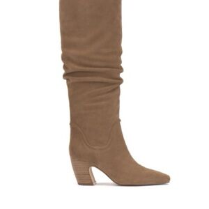 Elegant Tan Knee-High Women's Boots